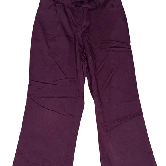 PURPLE GREYS ANATOMY SCRUB PANTS - Picture 2 of 3